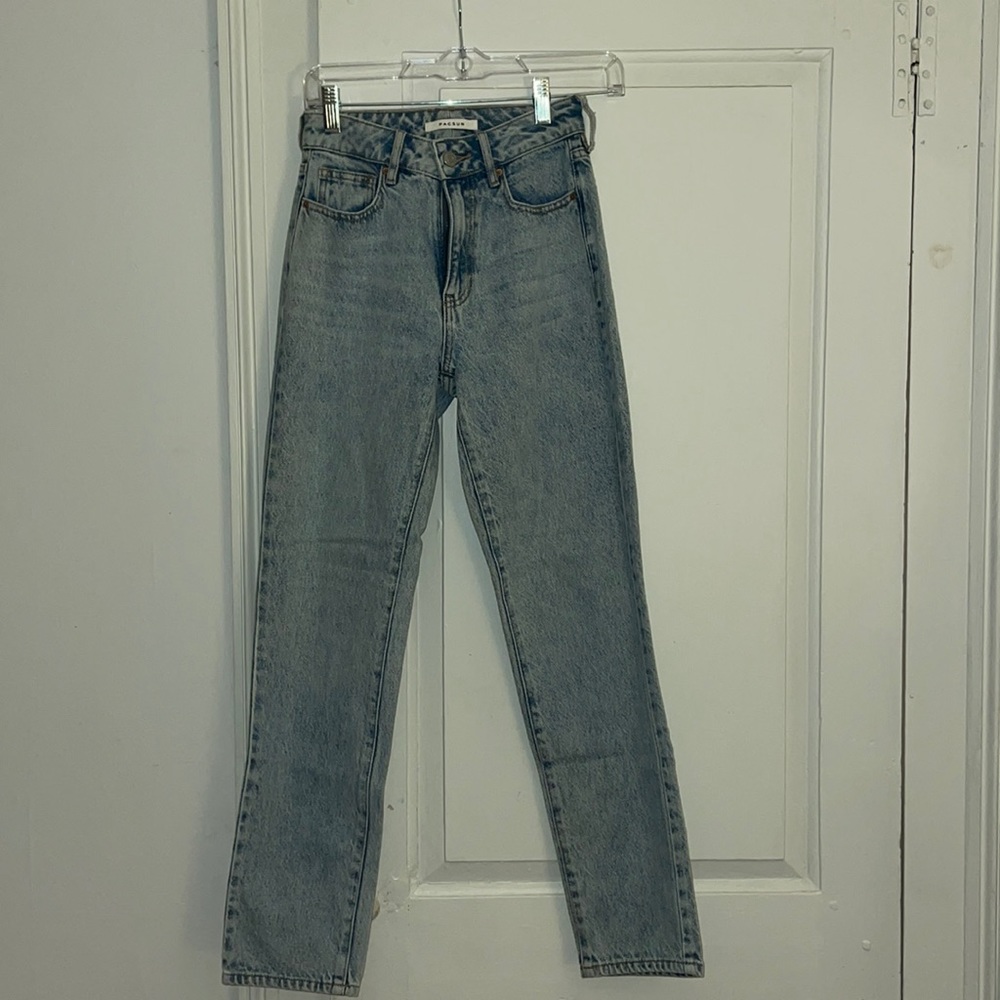 light wash pacsun mom jeans